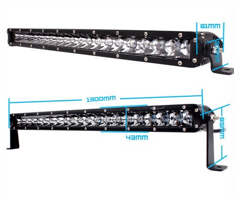 Barra led 130 cm slim – Power Garage