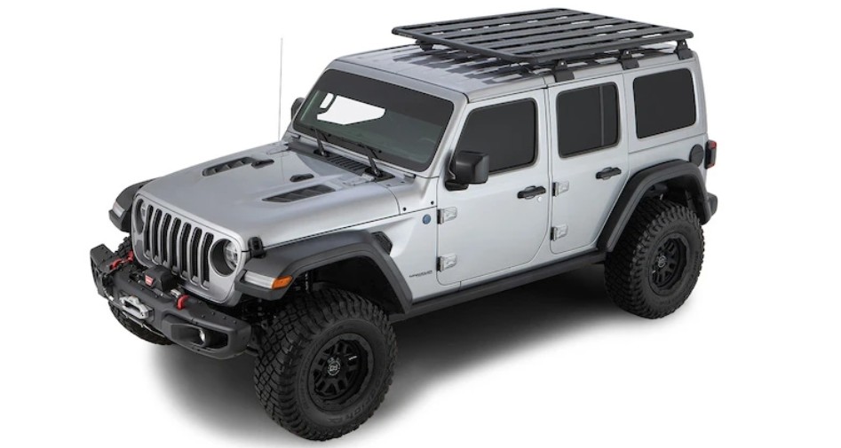 kit portapacchi jeep wrangler JL installato